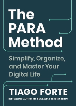 A cover photo of the book titled The PARA Method